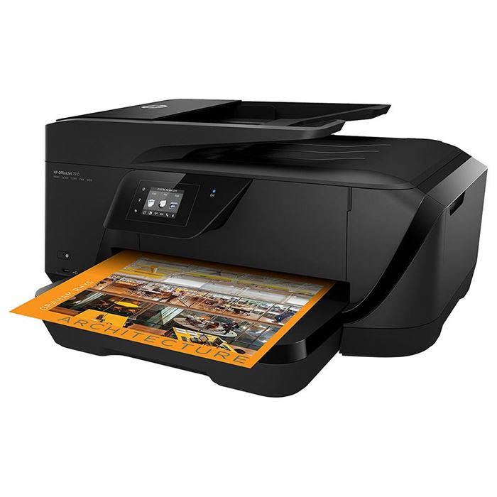 چهارکاره ( پرینتر، اسکنر، فکس، کپی ) جوهرافشان hp مشکی. مدل 7510 - 9