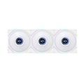 Lian-Li Uni Fan TL LCD Reverse Blade 120 RGB 3 PCS Pack White Case Fan