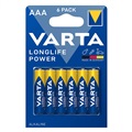 Varta Longlife Power 6AAA Half Pen Battery