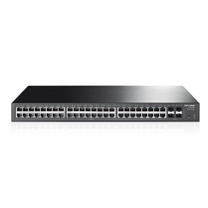 سوییچ 48 پورت JetStream تی پی-لینک مدل TL-SG2452 به همراه چهار اسلات SFP - 4