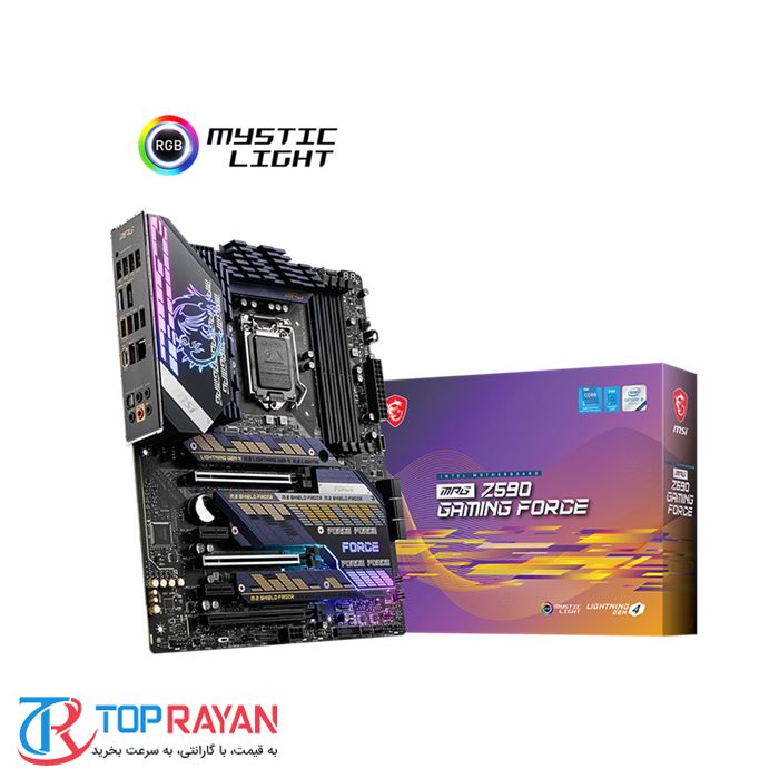 مادربرد ام اس آی مدل MPG Z590 GAMING FORCE سوکت 1200 - 2