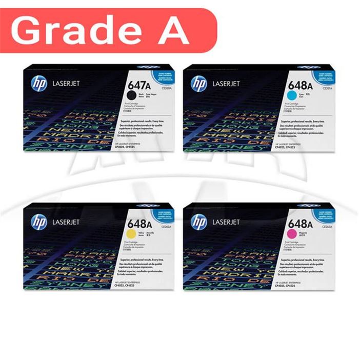 کارتریج ست چهار رنگ اچ پی مدل ۶۴۷A-۶۴۸A CMYK - 4