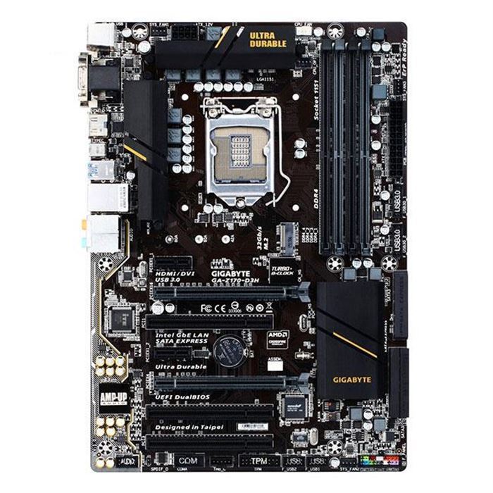 مادربرد گیگابایت مدل GA-Z170-D3H سوکت 1151 - 5