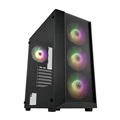 FSP CMT218 Mid-Tower Black Gaming Case