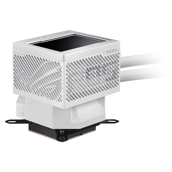خنک کننده مایع پردازنده ایسوس سفید ROG RYUJIN III 360 - 3
