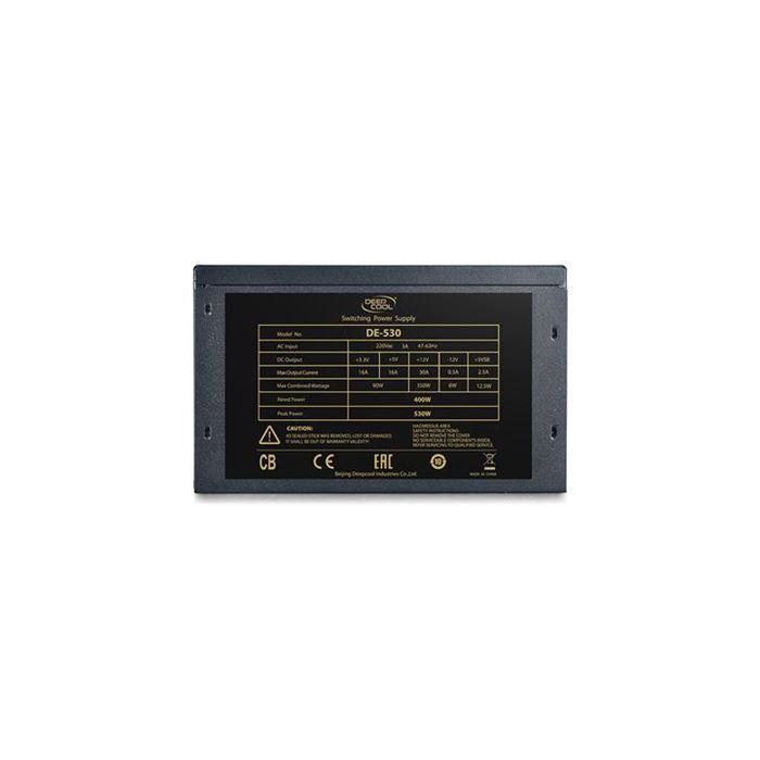 منبع تغذیه کامپیوتر دیپ کول مدل DP-DE530-BK - 6