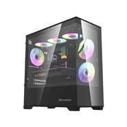 DarkFlash DK415P M-ATX Black Gaming Case