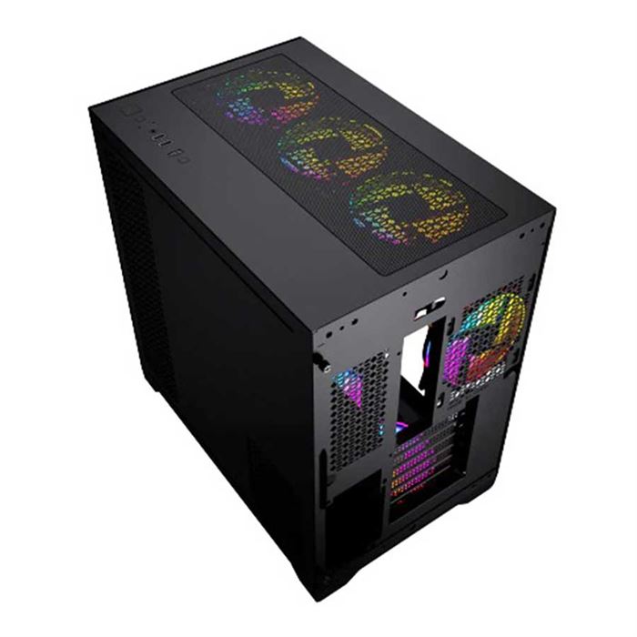 کیس کامپیوتر گیمینگ تویستد مایندز مشکی مدل Bullet-07  - 4