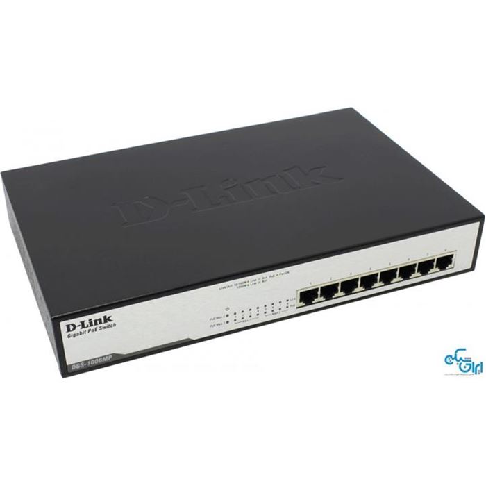 سوئیچ 8 پورت غیر مدیریتی دی لینک دی جی اس 1008 ام پی - 2