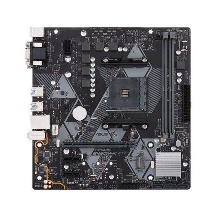 مادربرد ایسوس مدل PRIME B450M-K سوکت AM4 - 2