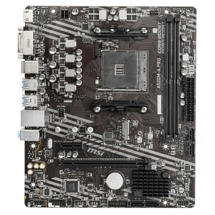 مادربرد ام اس آی مدل A520M PRO سوکت AM4 - 3