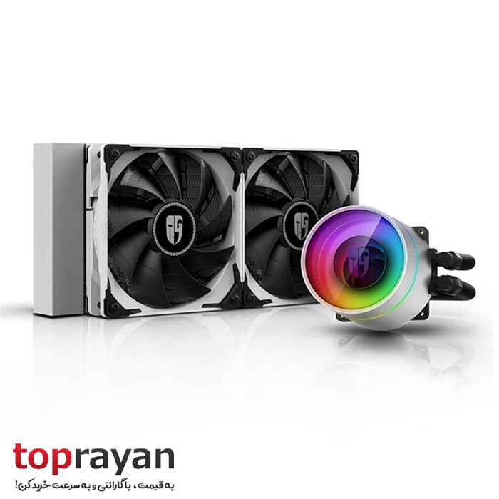 خنک کننده مایع پردازنده دیپ کول مدل DeepCool Castle 240EX White - 4