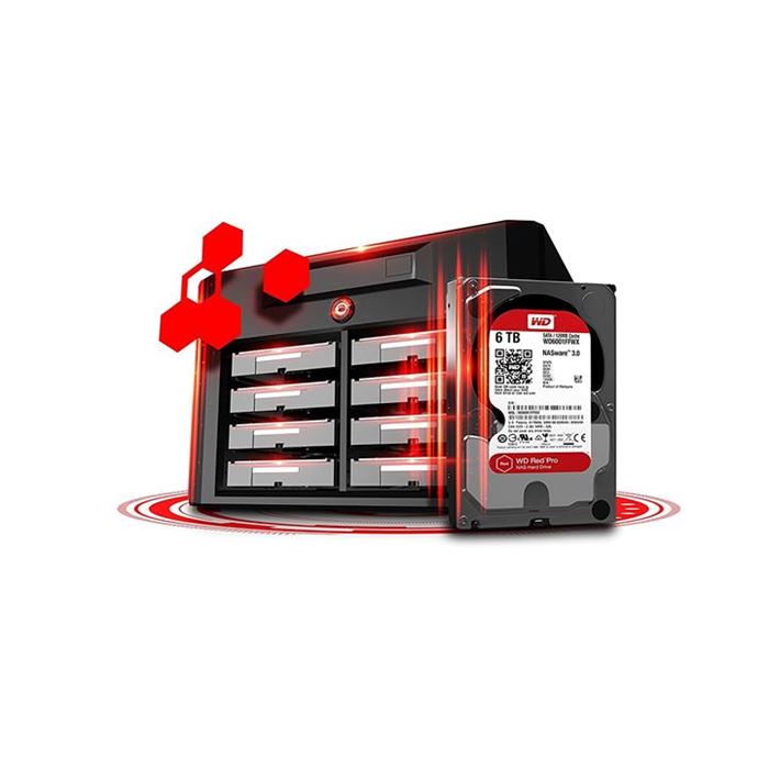 هارد دیسک اینترنال وسترن دیجیتال مدل رد پرو با ظرفیت ۸ ترابایت - 6