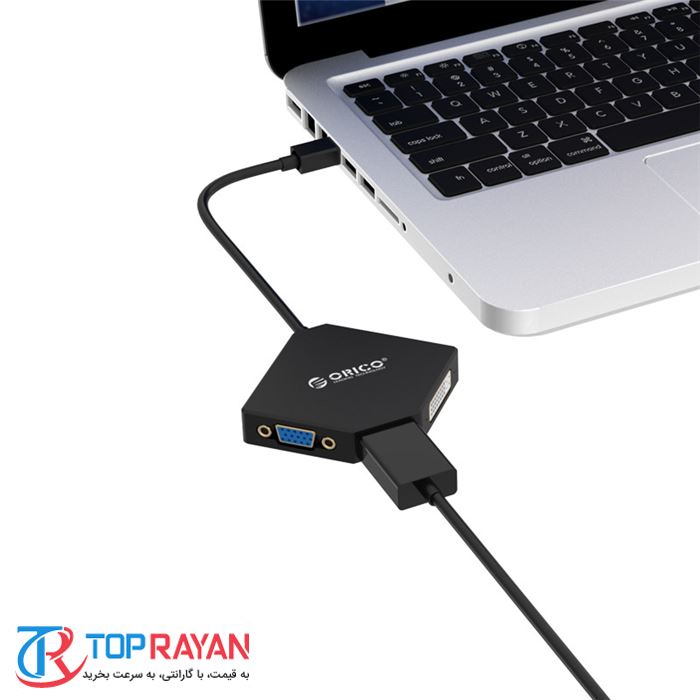 مبدل Mini DisplayPort به VGA,HDMI,DVI اوریکو مدل DMP-HDV۳S - 2