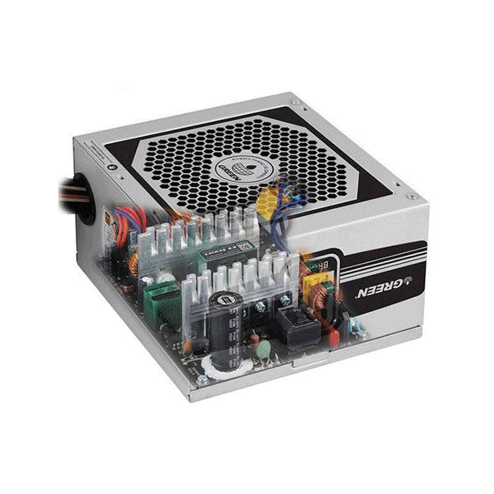 منبع تغذیه کامپیوتر نیمه ماژولار گرین مدل GP380A-ESD - 2