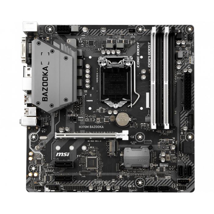 مادربرد ام اس آی مدل H370M Bazooka سوکت 1151 - 5