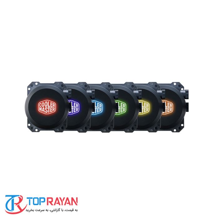 فن خنک کننده پردازنده کولرمستر مدل ام ال 240 ال آر جی بی - 7
