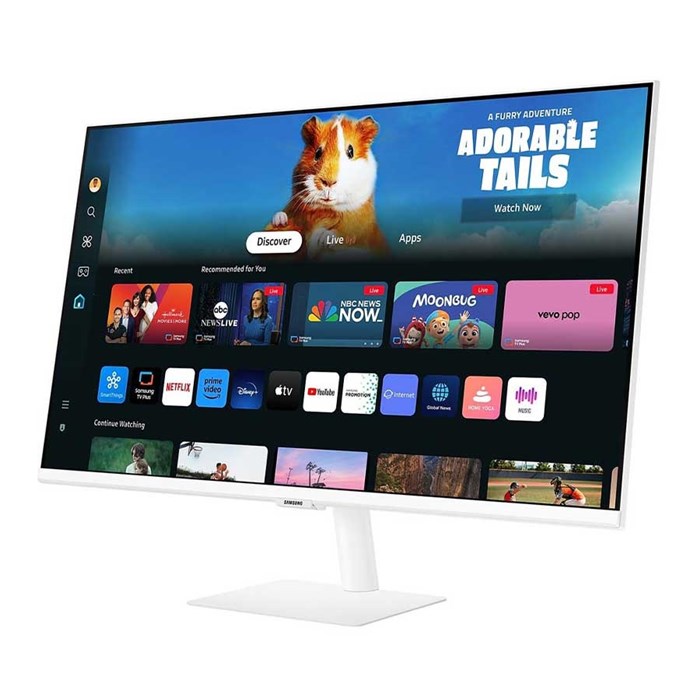 مانیتور  خمیده 27 اینچ سامسونگ سفید M5 M50D - 3