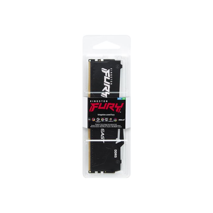 رم کینگستون مدل Fury Beast RGB ظرفیت 16 گیگابایت فرکانس 5200 مگاهرتز تک کانال - 4