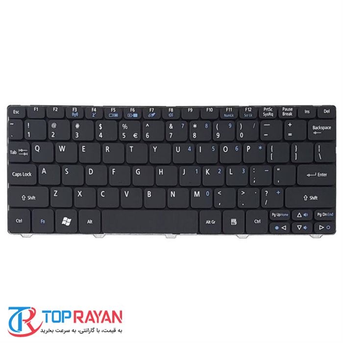کیبورد لپ تاپ ایسر مدل Aspire One ۵۳۲_Black - 2