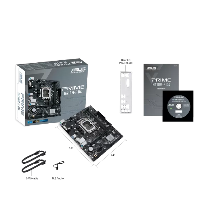 مادربرد ایسوس مدل PRIME H610M-F DDR4 - 8