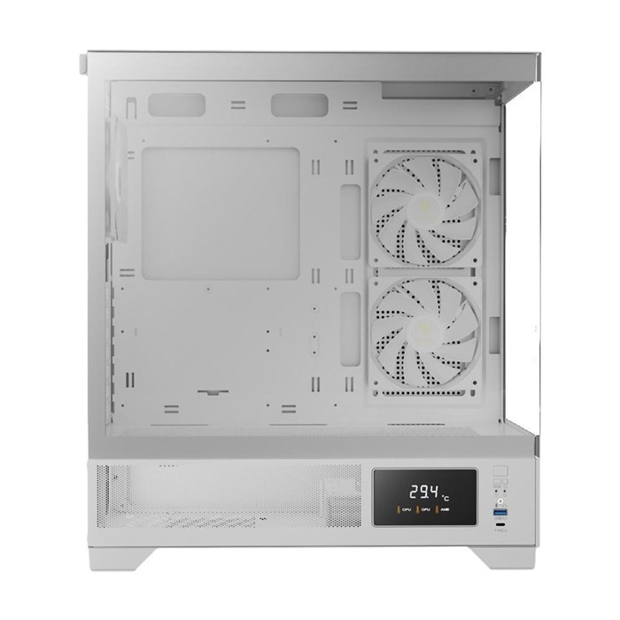 کیس گیمینگ گیم دیاس سفید ATLAS E1 ARGB - 4