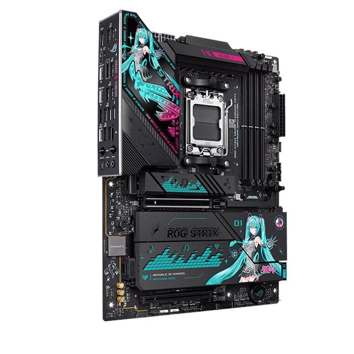 مادربرد ایسوس ROG STRIX X870E-H GAMING HATSUNE MIKU - 2