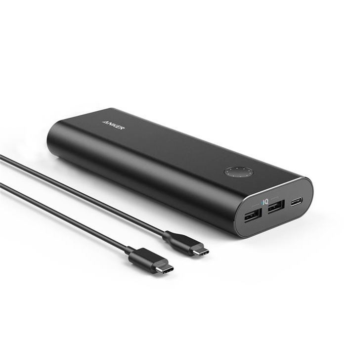شارژر همراه انکر مدل A1371 PowerCore Plus با ظرفیت 20100 میلی آمپر ساعت به همراه کابل USB-C - 7