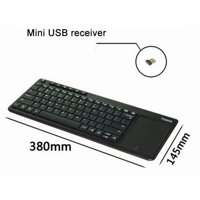 کیبورد بی‌سیم رپو مدل K2600 - 2