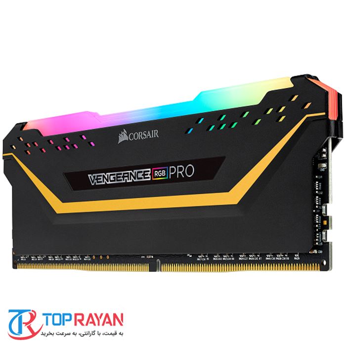 رم دو کاناله کرسیر مدل VENGEANCE RGB PRO TUF با حافظه 16 گیگابایت و فرکانس 3200 مگاهرتز - 4