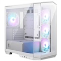 MSI MAG PANO 100R PZ White Micro-ATX Tower Gaming Case