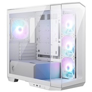 MSI MAG PANO M100R PZ White Micro-ATX Tower Gaming Case