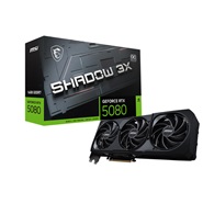 کارت گرافیک ام اس آی مدل GeForce RTX 5080 SHADOW 3X OC 16GB