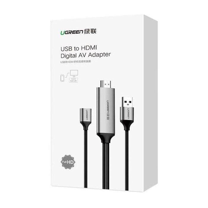 کابل تبدیل 1.5 متری USB-A Female به HDMI Male Adapter یوگرین مدل CM151 - 3