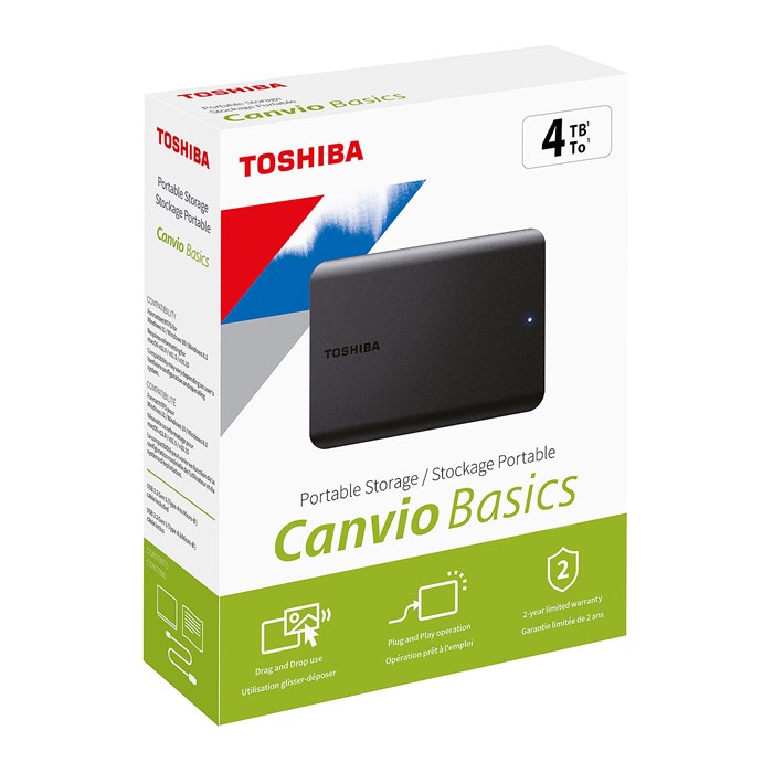 هارد اکسترنال 4 ترابایت توشیبا مدل Canvio Basics - 5