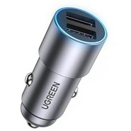 Ugreen CD130 2.4A+2.4A 24W Dual Ports Car charger