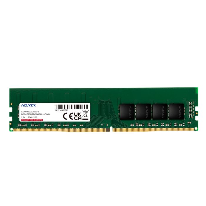 رم کامپیوتر DDR4 ای دیتا فرکانس UDIM RAM ADATA 3200 مگاهرتز ظرفیت 8 گیگابایت - 3
