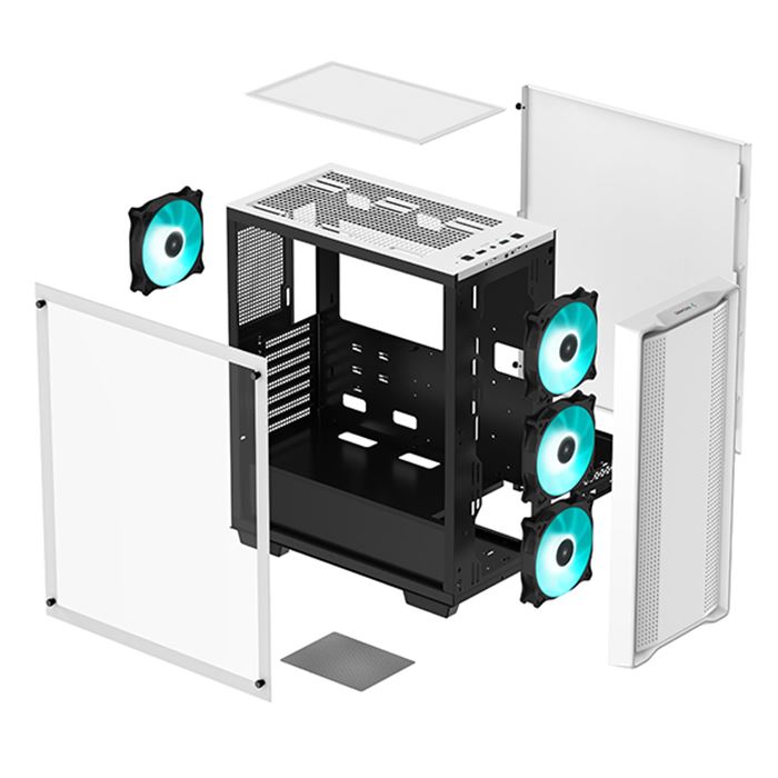 کیس دیپ کول مدل CC560 White  - 5