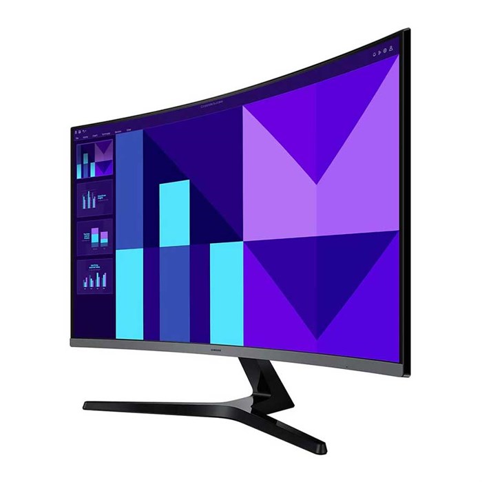 مانیتور32 اینچ خمیده سامسونگ مدل Essential S3 LS32D392GAMXUE - 2