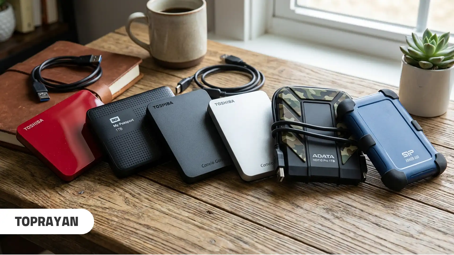 بهترین هارد اکسترنال 1 ترابایت کدام است؟ معرفی 6 مدل پرفروش