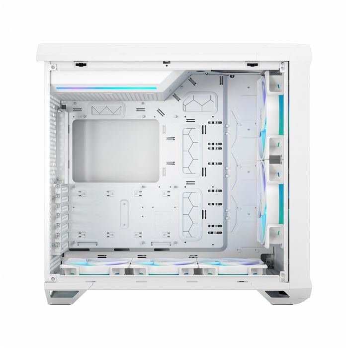 کیس Fractal Design Torrent RGB - White TG Clear Tint - 5