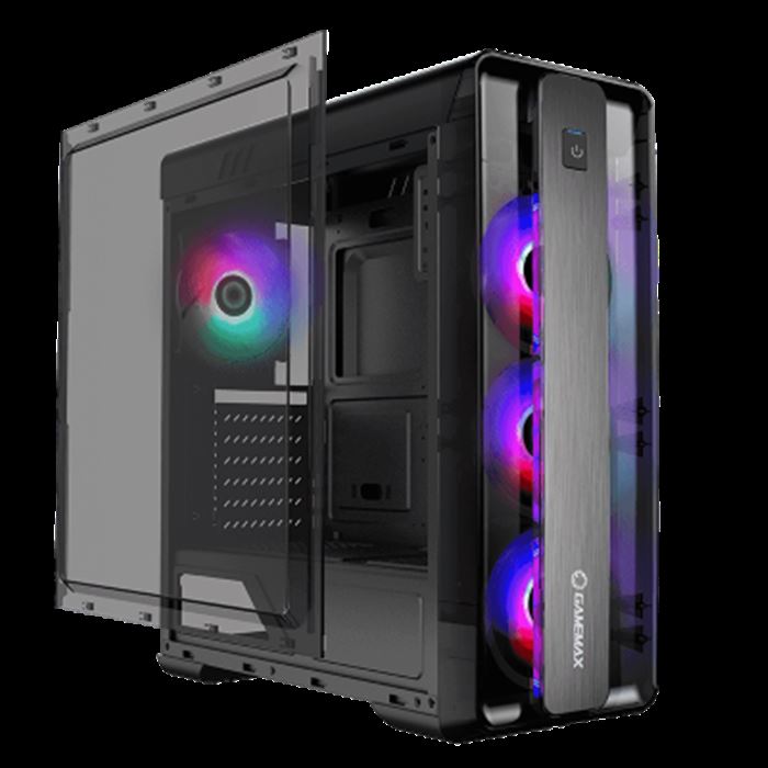 کیس کامپیوتر گیم مکس مدل Moon Light FRGB Black - 7