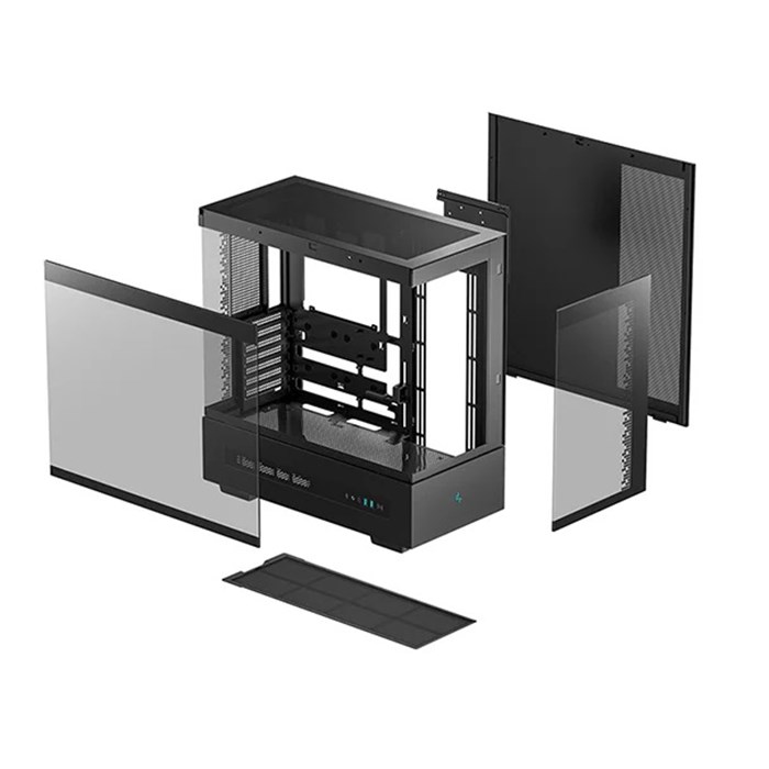 کیس دیپ کول  CH690 Black - 5