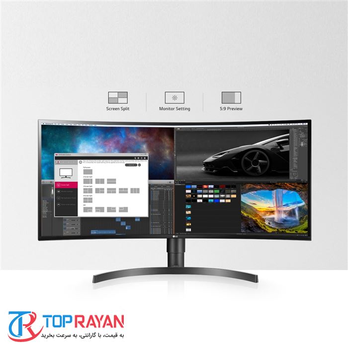 مانیتور 34 اینچی ال جی مدل UltraWide 34WL85C-B - 3