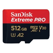 Sandisk Extreme Pro UHS-I U3 Class 10 170MBps 633X microSDHC with Adapter 512GB
