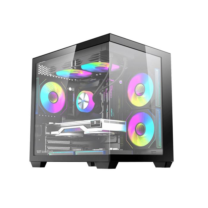 کیس کامپیوتر گیمینگ دارک فلش مدل B275 M-ATX - 3
