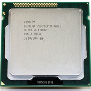 Intel Pentium G870 3.10GHz LGA 1155 Sandy Bridge TRAY CPU