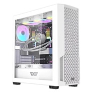 DarkFlash DF2100 ATX White Gaming PC Case