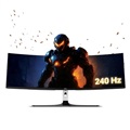HKC MG49P2U240 49Inch 0.03ms 240 HZ DQHD Curved Gaming Monitor