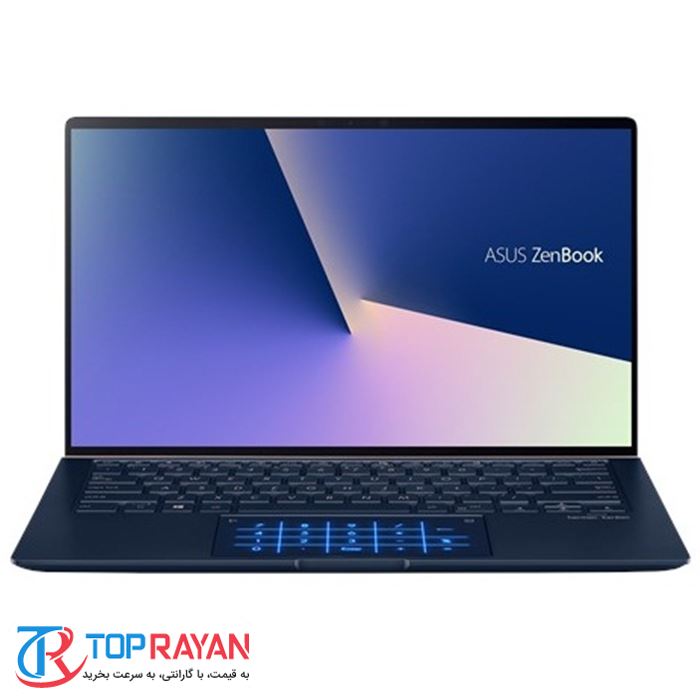 لپ تاپ ایسوس 14 اینچی مدل ZenBook UX433FQ با پردازنده Core i7 رم 16GB حافظه 1TB SSD گرافیک 2GB - 4